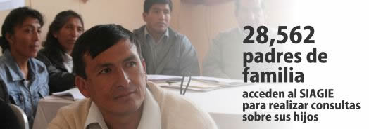 28,562 padres de familia acceden al SIAGIE para realizar consultas sobre sus hijos